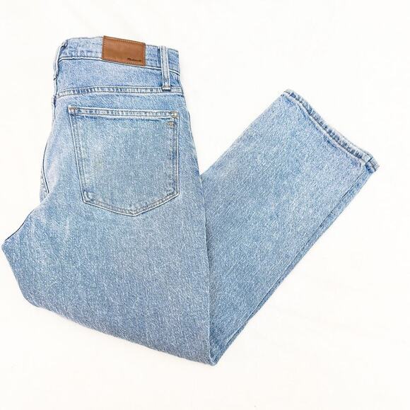 Madewell The Perfect Vintage Straight Jean Medium Wash Denim Size 28P - Picture 9 of 9
